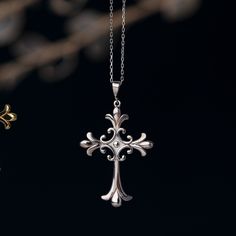 925K Sterling Silver Cross Necklaces | 14K Gold Plated Faith Cross Pendant | Celtic Crucifix Large Cross Necklace ❤️ MATERIAL : This Faith Cross Necklaces are 925 K Sterling Silver , 14 K Yellow Gold Plated , nickel and lead free, sturdy and durable. Never fade ,rust and tarnish. Crucifix Cross necklaces never change colors ❤️ SIZE: This Friendship Gifts for Girls Cross Necklace 5.65 gr . 18 inches chain necklace . These Cross Necklaces are perfect for every special days . You can used as layere Cheap Metal Cross Pendant Chain Necklace, Silver Sterling Silver Cross Necklace With Diamond Cut, Sterling Silver Crucifix Jewelry For Wedding, Classic Sterling Silver Cross Charm, Sterling Silver Diamond Cut Silver Cross Necklace, Elegant Sterling Silver Cross Necklace For Formal Occasions, Silver Cross Pendant Jewelry For Baptism, White Gold Cross Charms For Anniversary, Elegant Sterling Silver Cross Necklace With Polished Finish