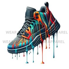 SNEAKER DIGITAL PRINTS ONLY     DIGITAL PRINTS ONLY     DIGITAL PRINTS ONLY Elevate your space or products with this unique sneaker art, designed to be a standout piece for wall decor or customized merchandise. Ideal for printing on hoodies, cups, caps, and more, this vibrant artwork adds a stylish touch to any item. Important Note: This digital artwork is not for resale as a standalone print or as part of a set. You may use it to create and sell products featuring the design, but the artwork itself cannot be sold on its own. THESE WILL NOT HAVE WATERMARKS ON DOWNLOADS. SNEAKER ART IS HOT HOT HOT SO ENJOY :) Trendy Lace-up Custom Sneakers For Streetwear, Urban Multicolor Skate Shoes For Streetwear, Sporty Multicolor Skate Shoes For Streetwear, Multicolor Urban Sneakers For Streetwear, Custom Sporty High-top Sneakers For Streetwear, Urban Multicolor Sneakers For Streetwear, Custom Mid-top Sneakers With Graphic Print For Streetwear, Multicolor High-top Skate Shoes For Streetwear, Trendy Basketball Shoes With Round Toe For Streetwear