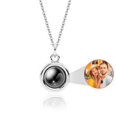 PRICES MAY VARY. 💞Unique Custom Photo Necklace: This personalized picture necklace will be a special gift for you and your loved ones, show how much you love her. Choose your favorite necklace color and add your photos, we will create a simple and elegant projection necklace for you. Simple and elegant, aesthetically pleasing to the eye, tt's unique and can be worn every day. ✨Photo Projection Pendant Necklace: A customized picture necklace for anything you love in life. Carry your photo hidden Black Necklace For Birthday And Mother's Day Gift, Necklace For Girlfriends, Necklace With Picture Inside, Love In Life, Keepsake Necklace, Customized Necklace, Projection Necklace, Picture Locket, Picture Necklace