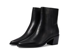 Madewell The Everten Ankle Boot in Leather | Zappos.com Pointed Toe Boots For Fall Workwear, Chic Pointed Toe Chelsea Boots For Fall, Sleek Medium Width Fall Boots, Modern Workwear Boots For Fall, Sleek Boots With Reinforced Heel For Fall, Formal Fall Booties With Pointed Toe, Classic Formal Booties For Fall, Sleek Faux Leather Boots For Spring, Formal Boots For Fall