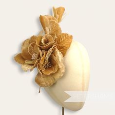 This extra large wired hat mount is EVERYTHING! Made up of two large blooms and four flower buds, this flower mount is entirely made from velvet with a touch of organza! Each petal has been carefully pressed to reveal a beautifully intricate pattern and has two stems of veined and wired leaves backing it.  Total mount length: 20cm (7.9 inches) For our full range of velvet hat flowers visit our Etsy shop here! www.etsy.com/shop/Petershams Orders are posted daily from Canterbury, England with expected delivery times of: Within the UK: 1-5 working days (by 1st Class Post) Outside the UK: 5-15 working days (by Standard Airmail) Upgraded traceable priority services are available for an extra cost at checkout. Garden Party Flower Hat With Handmade Flowers, Kentucky Derby Handmade Flower Hair Accessories, Handmade Flower Headpieces For Garden Party, Flower Headpieces For Kentucky Derby, Kentucky Derby Flower Hair Accessories, Cream Flower Hair Accessories With Handmade Flowers, Cream Hair Accessories With Handmade Flowers, Handmade Flower Hat For Kentucky Derby, Kentucky Derby Handmade Flower Headband