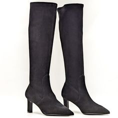 #ad Top Rated Stuart Weitzman Women Brooks Tall Black Suede Dress Office Boots sz 9US EUR 39.5, Fashion Women's Shoes Formal Fitted Knee-high Boots, Fitted High Heel Boots For Work, Elegant Knee-high Boots For Winter, Fitted Square Toe Knee-high Boots For Work, Fitted Pointed Toe Boots For Work, Classic Fitted Knee-high Boots For Office, Classic Fitted Knee-high Office Boots, Fitted Knee-high Boots With Reinforced Heel For Work, Fitted Heeled Boots For Business In Fall