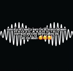 an image of sound waves with the words, some things need to learn that distance between us