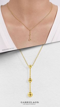 14K Yellow Gold Bujukan Bar Y Necklace NK6445Y4JJJ #GabrielNY #UniqueJewelry #BarNecklace #FineJewelry#FashionJewelry#UniqueJewelry #GiftIdeas #Necklaces#YellowGold#YellowGoldNecklace #BujukanBabe #Bujukan Gabriel Jewelry, Y Necklace, Stylish Necklace, Timeless Jewelry, Gold Collection, Necklaces For Women, Bar Necklace, Wedding Men, Birthstone Jewelry