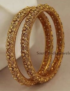 Gold Bangles Design Latest Indian, Gold Bangles Design Latest, Bangles Design Latest, Indian Gold Necklace Designs, Marriage Jewellery, Fashion Jewelry Necklaces Gold, Gold Jewels Design, Pure Gold Jewellery, Gold Bangles For Women