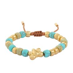 Accent your bohemian look with this Bella Uno Worn Gold Reconstituted Turquoise & Metal Bead Adjustable Bracelet. Click on this JEWELRY & WATCHES GUIDE to learn about fit, styles, materials and more! Accent your bohemian look with this Bella Uno Worn Gold Reconstituted Turquoise & Metal Bead Adjustable Bracelet. Click on this JEWELRY & WATCHES GUIDE to learn about fit, styles, materials and more! FEATURES Length: 10 in. Clasp: bolo Nickel free Metal: alloy, zinc Plating: fine silver Finish: hamm Metal Bead, Bohemian Look, Metal Beads, Adjustable Bracelet, Fine Silver, Bead Charms, Jewelry Watches, Jewelry Bracelets, Gold Tones