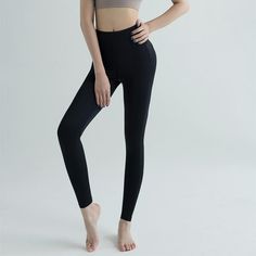 High waist yoga pants bodybuilding hip stretch fitness pants women's sports tight running quick-drying compression pants. Fitted Breathable Activewear For Workout, High Waist Compression Pants, Non-stretch Full Length Workout Pants, Non-stretch Full-length Workout Pants, Non-stretch Full Length Pants For Workout, Fitted Full-length Gym Leggings, Fitted Full Length Leggings For Gym, Fitted Full-length Leggings For Gym, High Stretch Mid-rise Activewear For Sports