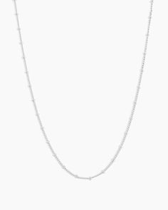 Bali Necklace – gorjana Classic Sterling Silver Stackable Jewelry, Fine Jewelry With Adjustable Chain For Layering, Fine Jewelry Layering Pieces With Adjustable Chain, Fine Jewelry With Adjustable Chain, Fine Jewelry For Layering With Round Shape, White Fine Jewelry With Adjustable Chain, Minimalist Stackable Jewelry For Everyday Elegance, Dainty Hypoallergenic Jewelry For Everyday Elegance, Hypoallergenic Dainty Elegant Jewelry