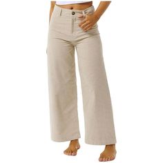 Dishing up a laidback look with cotton corduroy comforts to match, the Rip Curl Stevie Cord Pants boast a fitted waist with a wide, flared taper through the leg. Cord Pants, Cords Pants, Rip Curl, Gatsby, Lowest Price, Casual Pants, Pants For Women, Pants, Trousers