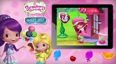 strawberry shortcakes sweet shop is on the app store's playroom screen