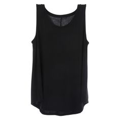 Enjoy the comforts of a soft shirt that you can wear almost anywhere like Black Adult Drapey Tank Top. This tank top features a solid black color over a flowy cut. Embellish it with the accessories of your choosing for a customized top you can wear at home or out on the town! Details: 	 Size: Large 	 Content: 67% Modal, 28% Polyester & 5% Spandex 	 Care: Machine Wash, Cold; Only Non-Chlorine Bleach When Needed; Tumble Dry, Low; Cool Iron If Needed. Layering Sleeveless Blouse In Any Color, Casual Black Sleeveless Blouse, Solid Sleeveless Blouse For Layering, Layering Sleeveless Blouse, Sleeveless Blouse Tops For Layering, Sleeveless Blouse For Layering, Casual Black Scoop Neck Tank Top, Black Scoop Neck Casual Tank Top, Black Summer Tops For Everyday