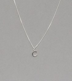 Silver Plated Initial C Necklace 113 Separate Listing for | Etsy Boyfriend Initials, C Necklace, Initial C, Boyfriend Necklace, Letter Necklace Silver, Initial Necklace Silver, Silver Necklace Simple, Gifts For My Girlfriend, Name Necklaces