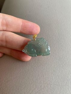 🌈 Chinese Dragon Jadeite Jade Pendant, Light Green 🌷 Untreated Natural Jadeite/ Grade A Jade 🌷 Certified : YES 🌷 Jade from Myanmar/ Burma 🌷 Dimensions : 18.6 x 28.1 x 5 mm 🌷 Color : Light Green 🌷 Weight : ~4.6g 🌷 Including a 18-k gold bail 🌷 Free standard shipping from Hong Kong with tracking included 🌷 Take approximately 7-21 days to arrive worldwide ❤️ Dragon Mythology and Symbolism Dragon is the most powerful and imperial creature in Chinese mythology, thus, the traditional and unsu Handmade Jade Gemstones For Jewelry Making, Handmade Green Jade Gemstones, Green Jade Gemstones For Jewelry Making, Dragon Mythology, Burma Myanmar, Chinese Mythology, Jade Bangle, Gemstones Jewelry, Chinese Dragon