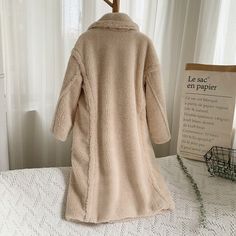 FREE SHIPPING Oversized Leopard Long Teddy Bear Jacket Coat Women 2019 Winter Ladies Overcoat Chunky Outerwear Plus Size Faux Lamb Fur Jackets JKP2928 Winter Faux Fur Long Coat, Solid Faux Fur Outerwear For Winter, Oversized Beige Fur Coat, Oversized Beige Fur Coat For Winter, Long Sleeve Fur Coat With Faux Fur Lining, Cozy Outerwear With Faux Fur Lining For Winter, Long Coat With Faux Fur Lining For Cold Weather, Cold Weather Long Coat With Faux Fur Lining, Winter White Long Coat