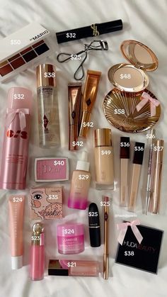 #dior #bymario #hudabeauty #rarebeauty #charlottetilbury #makeup Makeup Collection Goals, Makeup Needs, Makeup To Buy