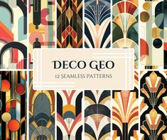 Art Deco Type, Svg Patterns, Art Deco Elements, Glamour Art, Glamour Vintage, Gatsby Style, Digital Patterns, Gold Art Deco, Roaring Twenties