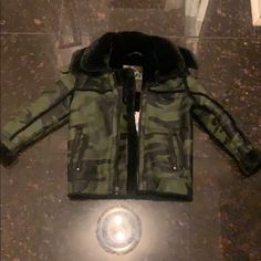 This Stylish Coat Is Shearling Style , With A Warm Lining , Sure To Make Sure Your Little Boy Is Warm And Handsome At The Same Time. It Has Never Been Worn Tags Attached. Camouflage Coat, Jordan Craig, Stylish Coat, Kids Jordans, Kids Jacket, Make Sure, Camouflage, Kids Shop, Jordan