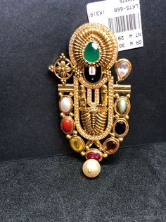 Balaji Pendant Gold Men, Balaji Pendant, Gold Pendants For Men, Antique Gold Earrings, Gold Temple Jewellery, Gold Pearl Jewelry, Gold Earrings Models, Diamond Earrings Design