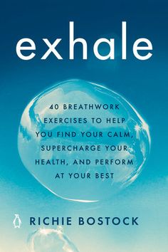 the book cover for exhale by richie bostockk