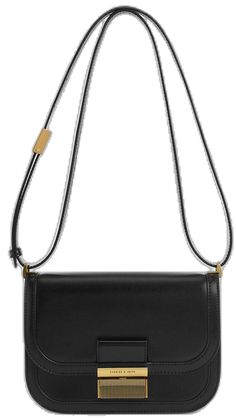 Black Flap Bag With Turn-lock Closure For Office, Modern Evening Saddle Bag With Turn-lock Closure, Sleek Formal Shoulder Bag With Metal Hardware, Sleek Formal Flap Bag, Elegant Saddle Bag With Adjustable Strap, Black Rectangular Saddle Bag For Evening, Formal Rectangular Versatile Saddle Bag, Black Rectangular Evening Saddle Bag, Versatile Formal Rectangular Saddle Bag