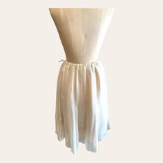 This delightful silk chiffon skirt is very versatile and can be worn over a slip, leggings, bathing suit, etc., or wear it as a slip. Pair it with one of our tops for a seamless dressed up look. Small - Medium fits up to 42" hip; Large fits up to 54" hip. This skirt features princess seams and drawstring ties on both sides of the waist. To prevent shrinkage, hand wash in cold water, hang to dry, or dry cleaning is recommended. This item is made just for you. Please allow 2 weeks for delivery. Fo Linen Shawl, Cropped Camisole, Romantic Lace, Princess Seams, Chiffon Skirt, Lace Collar, Princess Seam, Vintage Textiles, Boho Blouses