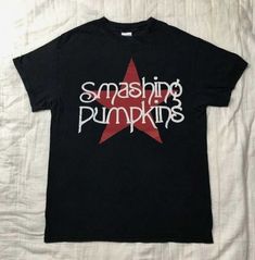 Smashing Pumpkins Star Logo Men T Shirt Easy 30 day return policy The Smashing Pumpkins, Smashing Pumpkins, Tour Merch, Star Logo, Band Shirt, Band Shirts, Men T Shirt, Dream Clothes, Long Sleeve Sweatshirts