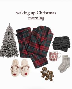 Christmas Pajamas Layed Out, Cristmas Pajamas, Aesthetic Christmas Pyjamas, Matchung Christmas Pajamas, Christmas Pjs Aesthetic, Christmas Pajamas Aesthetic, Women’s Christmas Pj Set, Christmas Pyjamas