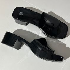 Brand New Without Box Slides By Wild Fable. Womens Size 9. Black Jelly Shoes, Shoes Slides, Jelly Shoes, Slides Sandals, Slides Shoes, Wild Fable, Summer Beach, Women's Shoes Sandals, Jelly