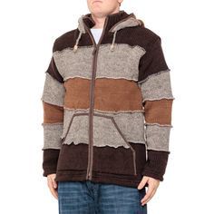 Lost Horizons Selkirk Wool Sweater - Fleece Lined, Full Zip Brown Fleece-lined Hoodie Outerwear, Outdoor Fleece-lined Hoodie, Outdoor Half-zip Fleece Jacket With Zipper, Outdoor Fleece-lined Long Sleeve Outerwear, Brown Fleece-lined Outerwear For Outdoor, Lost Horizon, Kids Gear, Girls Shoes Kids, Girls Jacket