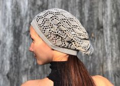 women summer cotton  hat Knit Summer Hat, gray cotton hat, Hat Womens Hat slouchy hat sun hat, woman hat gray beanie I have knitted it using cotton. With this hat your head will always stay safe from the sun.  SIZE: 56-60 cm/22"-25" width, height 27cm/10.62" s size 50-55cm M size 54-57cm L size 56-62cm XL size 60-65cm Care Instructions: It is best to hand wash and lay flat to dry. shipping: EU-1-4 weeks US- 2-6 weeks (most about 2 -3 weeks) Everywhere Else- 2-8 weeks Looking for more hat? Try th Casual Brimmed Fitted Bonnet, Casual Fitted Brimmed Bonnet, Casual Slouchy Hat, Fitted Knitted Hat For Spring, Lightweight Crochet Hat For Spring, Lightweight Crochet Hat One Size, Fitted Knitted Spring Hats, Casual Lightweight One Size Hats, Casual Lightweight One-size Hats