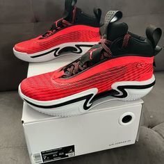 Air Jordan Xxxvi. Jordan Red, Shoes Air, Kids Jordans, Jordan Shoes, Air Jordan, Kids Shoes, Air Jordans, Jordan, Red