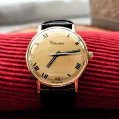 "14K Yellow Gold Lucien Piccard Vintage Watch Swiss Movement  Manual Windup  Face Dimensions 33\" Total Length 9\" Sku-69000241 This product will be shipped in a complimentary gift box (no wrapping hassle)! Priced as is or with best offer. Please message me for further inquiry. US Shipping: FREE SHIPPING USPS Priority Mail International Shipping: $49.95 by USPS International Priority Mail. Please note that the buyer is responsible for paying the country's custom duties of the item you purchased. Classic Gold Watch With Diamond Hour Markers, Classic Yellow Gold Watches With Polished Finish, Classic Yellow Gold Watch For Gift, Classic Yellow Gold Watch Accessories For Anniversary, Classic Watch With Polished Finish For Anniversary, Classic Round Dial Jewelry Watch For Gift, Classic Watches With Polished Finish For Anniversary, Classic Gold Watch Accessories With Polished Finish, Classic Yellow Gold Jewelry And Watches For Anniversary