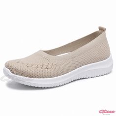 Qteee - Orthopedic Slip-On Dance Shoes with Cushioned Soles and Low Heels Beige Flat Loafers, Beige Comfortable Slip-on Sneakers With Round Toe, Comfortable Beige Slip-on Sneakers With Flat Heel, Beige Comfortable Slip-on Sneakers With Flat Heel, Beige Slip-on Sneakers With Flat Heel, Casual Beige Slip-on Walking Shoes, Beige Slip-on Flat Walking Shoes, Beige Casual Loafers With Flat Heel, Casual Beige Loafers With Flat Heel