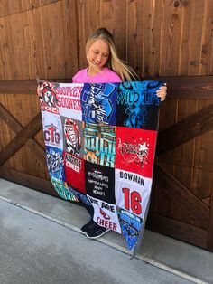 T-Shirt Quilt - Project Repat T Shirt Quilts After You, Tshirt Quilts, T Shirt Quilts, Baby Clothes Quilt, Shirt Quilts, Tshirt Blanket, T Shirt Quilt, Tshirt Quilt, Maker Project