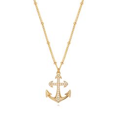 PRICES MAY VARY. Golden Anchor Necklace - This striking necklace features a gleaming golden anchor pendant, serving as a symbol of stability and strength, while also exuding nautical charm and elegance. Ideal Size: 20"+ 2"Extender. The anchor necklace is a perfect size that fits most necks comfortably. The chain is adjustable so you can wear it at your desired length. High-quality Material: The anchor necklace is made of premium quality metal that is durable and long-lasting. It is 14K gold plat Gold Nautical Jewelry For The Beach, Gold Nautical Jewelry For Beach, Nautical Style Gold Jewelry For The Beach, Gold Anchor Necklace In Nautical Style, Gold Nautical Anchor Necklace, Anchor Pendant, Anchor Necklace, Length Necklace, Summer Jewelry