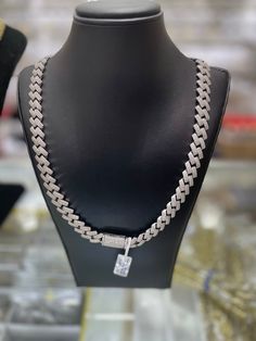 "925 silver Monaco stylish cut Cuban chains available in all sizes from 18-24\"." Silver Cuban Link Chain Necklace, Silver Sterling Cuban Link Necklace, Sterling Silver Cuban Link Chain Necklace, Sterling Silver Cuban Link Necklace Gift, Silver Cuban Link Sterling Silver Necklace, Silver Cuban Link Necklace With Figaro Chain As Gift, Luxury Cuban Link Silver Chain Necklace, Luxury Cuban Link Silver Necklace, Sterling Silver White Gold Cuban Link Necklace