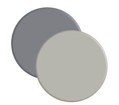 two different shades of gray paint