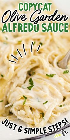 Copycat Olive Garden Fettuccine Alfredo Sauce Gluten Free Clean Eating, Alfredo Sauce Easy, Fettucini Alfredo, Clean Eating Recipe, Keto Alfredo Sauce