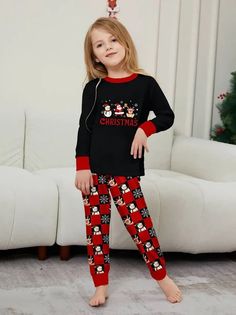 Christmas Matching Family Pajamas Pjs Set With Santa Claus Snowman Rei – Urgarment Christmas Matching Pajamas, Merry Christmas Cartoon, Wedding Dress Sweater, Family Clothes, Muslim Evening Dresses, Pjs Set, Matching Clothing, Arabian Women, Halloween Pajamas