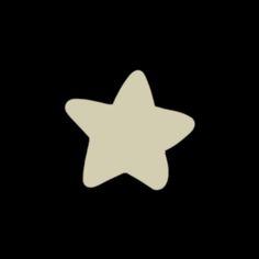 a white star on a black background