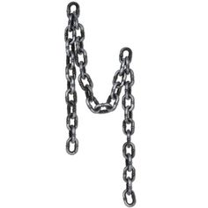 an image of a metal chain on a white background