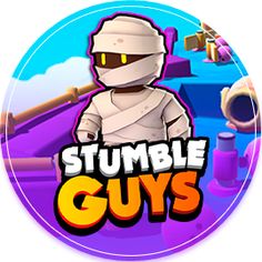 the logo for stumble guys, an interactive video game that teaches children how to play