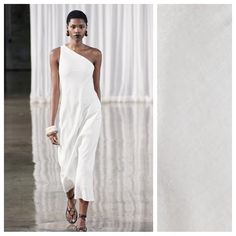 Nwt. Zara Zw Collection Ecru White 100% Linen Asymmetric Midi Dress. Asymmetric Neckline With Wide Strap. A-Line Silhouette. Tonal Interior Lining. Side Hidden In-Seam Zip Closure. Size S. Ref. 4786/053. Pit To Pit 15,5" Flat, Waist 16", Length 54". Cc White One Shoulder Maxi Dress For Formal Occasions, White One Shoulder Maxi Dress For Formal Events, Elegant Summer Dress With Asymmetrical Neckline, White Asymmetrical Maxi Dress For Formal Occasions, Elegant White One-shoulder Maxi Dress, Elegant White One Shoulder Maxi Dress, White One-shoulder Dress For Summer Brunch, White One Shoulder Dress For Spring Brunch, Chic Asymmetrical Neckline Summer Maxi Dress