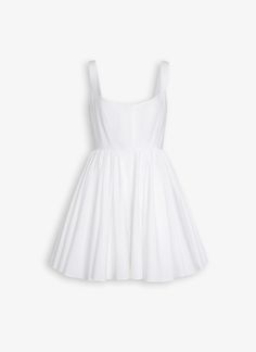 Shop the Alaïa White SKATER DRESS IN COTTON POPLIN for women. Shop the US store online now and receive free standard shipping. Dressy Summer Dresses, White Skater Dress, Best Corset, White Skater Dresses, Knit Skater Dress, Clueless Outfits, Fantasy Gowns, Shirt Skirt, Skater Dress