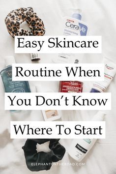 Easy Skincare Routine, Face Washing Routine, Easy Skincare, Facial Routines, Face Skin Care Routine