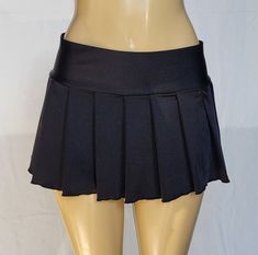 "\"\"NEW\"\" A STRETCHY SHINY BLACK SPANDEX SKIRT HAS APPEARED. JUNIOR to PLUS SIZE \"BlackSpandex\" PLAID MICRO MINI SKIRT 10\"-13\" LONG. (BlackSpandex) TO ENSURE YOU ORDER THE CORRECT SIZE SKIRT, PLEASE READ THIS CAREFULLY; THEN MATCH IT WITH SIZES. ALL OUR SKIRTS ARE ALWAYS MADE WITH A 3\" LONG WAITSBAND + THE LEGNTH OF THE SKIRT. OUR SKIRTS ARE ALL MADE TO ORDER AND THE LENGTH MAY SLIGHTLY CHANGE A FEW CENTIMETERS, BUT WE TRY TO BE AS ACCURATE AS POSSIBLE.  BELOW IF THE FINAL LENGTH OF THE Black Lined Mini Pleated Skirt, Pleated Micro Mini Skirt, Pleated Mini Skirt With 4-way Stretch, Gothic Mini Pleated Skirt, Black Non-stretch Pleated Mini Skirt, Black Pleated Skirt, Micro Mini Skirt, Black Skirt, Top Styles