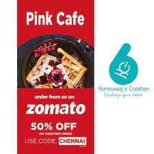 the pink cafe coup is on sale for 50 % off