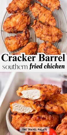 cracker barrel southern fried chicken Fried Chicken Recipe Boneless, Chicken Biscuit Crackers, Southern Homestyle Meals, Cracker Barrel Sunday Chicken Recipe