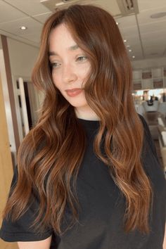 chestnut brown hair, hair color, hair styles Cool Chestnut Hair Color, Slightly Auburn Hair, Dark Honey Red Hair, Neutral Auburn Hair, Bronzed Brunette Hair, Copperish Brown Hair, Auburn Hair Hazel Eyes, Brownish Auburn Hair, Burnt Brown Hair