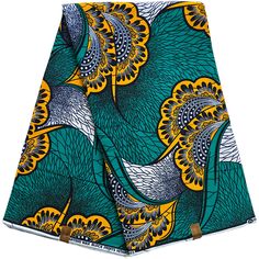 This African Wax Print Fabric is 100% cotton with Beautiful Prints great for Dress Making, Coat jackets, Art and Crafts, Bags and Purses, Face masks, Head Wraps, Scarves, and so much more.   -Each (1 Yard) is 36'' Length x 45. Inches. -If you Buy more Yards, You get continuous Length. Blue Cotton Fabric With Printed Motifs, Green Ankara Fabric With Colorful Pattern, Multicolor Floral Print Cotton Fabric, Cotton Fabric With Vibrant Patterned Print, Colorful Green Ankara Fabric, Vibrant Print Cotton Fabric, Vibrant Print Patterned Cotton Fabric, Patterned Cotton Fabric With Vibrant Print, Green Cotton Fabric With Floral Print